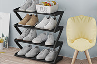 4 Tier Shoe Rack Storage Organizer Shelf Stand Shelves Shoe Storage