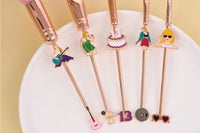 5PCS Popular Singer Taylor Theme Makeup Brushes Set