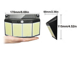 3 Mode 576 LED Solar Power Light Motion Sensor for Outdoor
