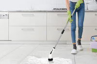 Cordless Electric Spin Scrubber with 9 Replaceable Brush Heads