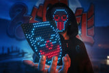 LED Light Up Mask with Gesture Sensing Halloween Party Props