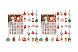 Christmas Advent Calendar Pendant Ornaments