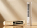 Rechargeable Desk Fan Bladeless Tower Fan with 3 Speed