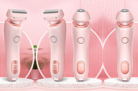 2-In-1 Women's Electric Waterproof Glide Shaver