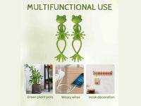 5Pcs Frog Plant Support Stands Frame Decorative Plant Racks