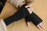 3 Pair Fingerless Warm Gloves with Thumb Hole