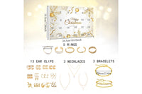 Jewellery Advent Calendar 24 Day Countdown Christmas Calendar