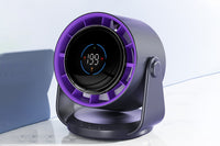Digital Rechargeable Table Fan –  Ultra Quiet & Wall Mountable!