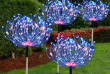 Set of 4Pcs Solar Firework Lights