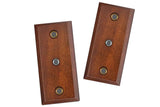 Guitar Wall Mount Walnut Wood Hanger Stand for Acoustic Electric Guitar Banjo Bass