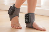 5 Levels Wireless Heated Ankle Massager Vibration Massager Foot Ankle Wrap Ankle Brace