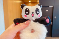 Cute Animal Scrunchies Hair Ties Plush Hair Bands