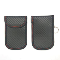 2Pcs Car Key Signal Blocking Pouches RFID Blocker Bags