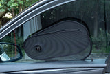 2-In-1 Car Window Sun Shade Mesh Side Window Sun Visor for Glare Reduction