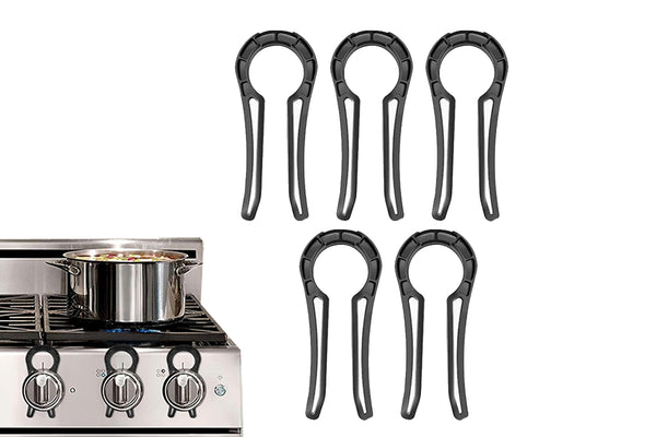 5Pcs Gas Stove Knob Locks Baby Proof Oven Knob Safety Covers