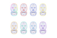 7 Colors Led Facial Mask Neck therapy Mask for Skin Rejuvenation