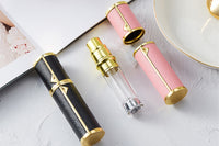 5ml PU Leather Refillable Perfume Spray Travel Atomizer Bottle Perfume Container