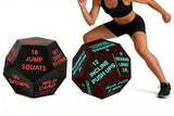 2pcs Fitness Dice 12-Sided Workout Exercise Dice Home Gym Dice Workout Challenge Dice