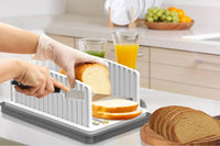 Bread Cutter Slicing Guide Slicer Cutting Practical Loaf Toast Kitchen Tool