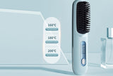 Anti-Scald Portable Cordless Hair Straightener Brush