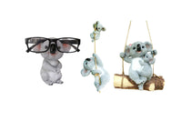 Resin Koala Garden Hanging Figurine Statue for Outdoor Garden Decor