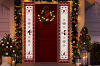 Christmas Fence Banner Decorations