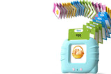 Talking Flash Cards Pocket Speech Toys 224 Sight Words