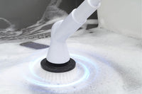 Electric Spin Scrubber with 6 Replaceable Brush Heads