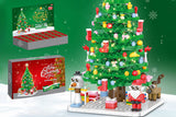 Advent Calendar Christmas Tree Building Set with LED Light String