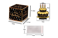 Happy Birthday Money Box for Cash Gift Set Pull-Out Surprise Box