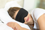 Airplane Travel Pillow with Head Strap and Eye Mask for Sleep