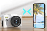5K Digital Camera WiFi Vlogging Camera with 180 Degree Flip Screen