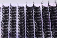 Lash Clusters with Eyelash Curler Wispy Cluster Eyelash