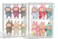Clear Storage Bins Acrylic Display Case for LABUBU Collectibles