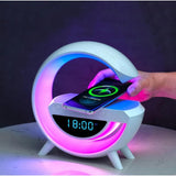 3 in 1 Night Light Bluetooth Speaker with Wireless Charger