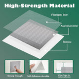 4 Pieces Self-adhesive Drywall Patch Aluminum Mesh Wall Repair Kit