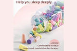 120Pcs PU Earplugs Soft Comfort Earplugs for Sleeping Studying Travel