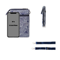 Canvas Crossbody Cell Phone Bag