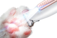 Low Noise Pet Paw Trimmer with LED Light