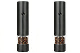 2Pcs USB Rechargeable Electric Salt and Pepper Grinder
