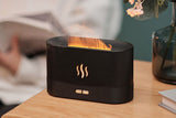 Flame Essential Oil Diffuser Portable 180ml Aromatherapy Humidifier