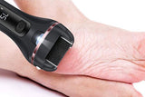 Electric Foot File Callus Remover with 3 Roller Heads and 10 Pedicure Tools