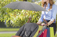 Baby Strollers Umbrella with Adjustable Clamp Sun Shade Umbrella for Trolley