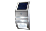 Wireless Motion Sensor Solar 2-LEDs Wall Outdoor Garden Light