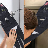 Cat Funny Hanging Hand Towels for Bathroom Kitchen Gifts for Cat Lovers