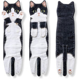 Cat Funny Hanging Hand Towels for Bathroom Kitchen Gifts for Cat Lovers