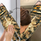 Cat Funny Hanging Hand Towels for Bathroom Kitchen Gifts for Cat Lovers