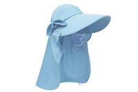 Women's Sun Hat – Detachable Face Mask & Neck Flap Visor!