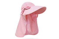 Women's Sun Hat – Detachable Face Mask & Neck Flap Visor!