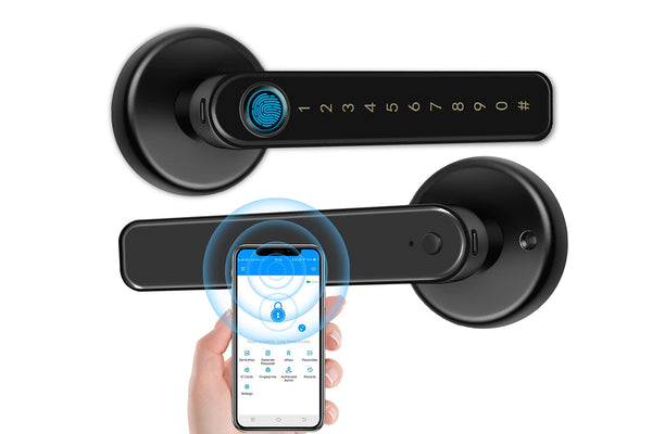 Indoor Fingerprint Lock Smart Fingerprint Door Lock Digital Password Door Lock